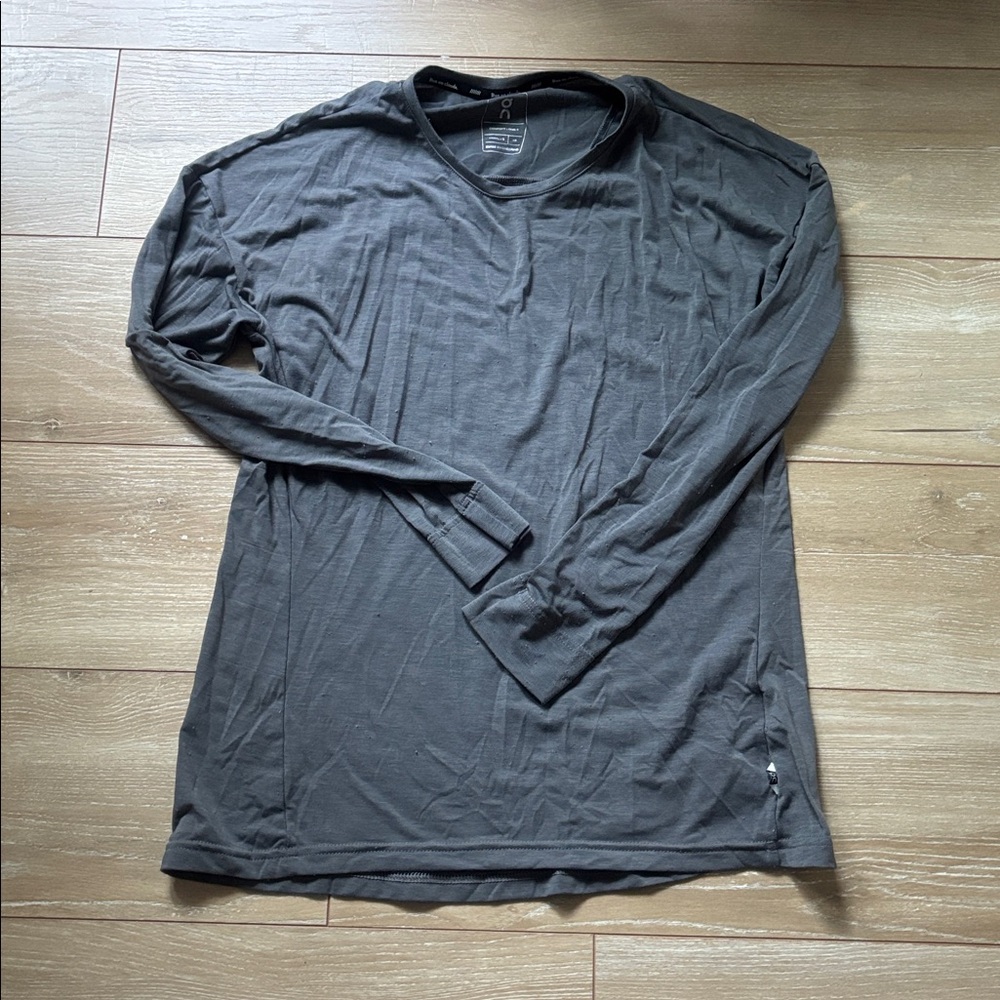 Gray ON Running Long Sleeve Women’s Comfort Long T